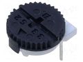 Potentiometer: mounting; single turn,horizontal; 200Ω; 0.5W; THT BOURNS 3352T-1-201LF