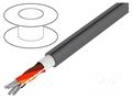 Wire; Xtra Guard® 1; 4x22AWG; unshielded; 300V; 305m; Cu; stranded ALPHA WIRE 5004C-SL001