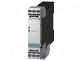 Voltage monitoring relay; for DIN rail mounting; 3UG; DPDT; IP20 SIEMENS 3UG4512-2BR20