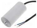Capacitor: polypropylene; motors, run; 20uF; 425VAC; Ø40x70mm; ±5% DUCATI ENERGIA 4.16.10.25.14