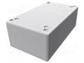 Enclosure: multipurpose; X: 110mm; Y: 188mm; Z: 70mm; MB; polystyrene HAMMOND HM-MB181170