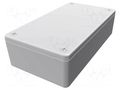 Enclosure: multipurpose; X: 63mm; Y: 113mm; Z: 31mm; 1591XX; ABS; grey HAMMOND HM-1591XXBGY