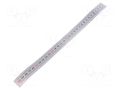 Ruler; figures horizontally arranged,R,self-adhesive; W: 11mm ELESA+GANTER GN711-KUS-300-W-R