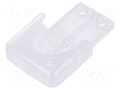 Clip; for enclosures; transparent; Y: 68mm; X: 52mm; Z: 15mm TEKO MT8.0