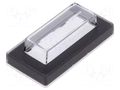 Accessories: cover; IP64; none; Body: transparent; rectangular Marquardt 203.731.011