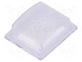 Accessories: cover; IP64; rectangular; 41.2x35x14mm; PVC Marquardt 203.078.011