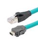 ENET CORD, IX A PLUG-RJ45 PLUG, 11.8" TRGIX603IN-TEL-30CM