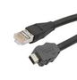 ENET CORD, IX B PLUG-RJ45 PLUG, 11.8" TRGIX604LZ-BLK-30CM