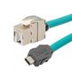 ENET CORD, IX B PLUG-RJ45 JACK, 9.8  TRGIX606IN-TEL-3M