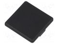 Stopper; for profiles; Width of the groove: 8mm; W: 30mm; L: 30mm FATH FA-091371