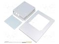 Enclosure: for display; aluminium; black; X: 136mm; Y: 193mm; Z: 46mm AAEON UP-EP-CH7WDSTMTFLB