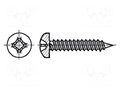 Screw; 2.2x9.5; Head: cheese head; Phillips; PH1; Øhead: 4.2mm KRAFTBERG K2.2X9.5/D7981C-A2