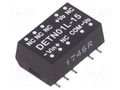 Converter: DC/DC; 1W; Uin: 4.5÷5.5VDC; Uout: 15VDC; Uout2: -15VDC MEAN WELL DETN01L-15