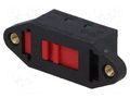 Switch: slide; Pos: 2; DPDT; 12A/250VAC; ON-ON; screw; SL14 CANAL ELECTRONIC SL14-22AM5ANC