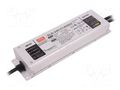 Power supply: switching; LED; 239.4W; 86÷171VDC; 1.4A; 100÷305VAC MEAN WELL ELG-240-C1400D2