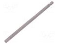 Screwdriver bit; hex key; HEX 6mm; Overall len: 152mm WERA WERA.840/4Z/6/152