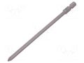 Screwdriver bit; Phillips; PH1; Overall len: 127mm WERA WERA.851/4Z/127PH1