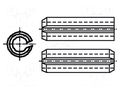 Springy stud; steel; BN 878; Ø: 8mm; L: 12mm; DIN 7346; ISO 13337 BOSSARD B8X12/BN878