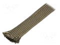Insulating tube; basalt fiber; khaki; -260÷560°C; Øint: 30mm; L: 5m FAVIER TBA-30-KH-5