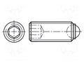 Ball latch; steel; BN 20214; Thread: M4; 8mm; Plating: black finish BOSSARD B4X8/BN20214