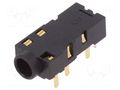 Connector: optical (Toslink) + Jack 3,5mm; angled 90°; THT CLIFF FCR684204T