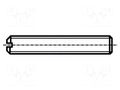 Screw; M2x6; 0.4; Head: without head; slotted; 0,25mm; DIN 551 BOSSARD B2X6/BN664