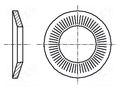 Washer; conical; M3; D=8mm; h=1mm; A2 stainless steel; BN 2332 BOSSARD B3/BN2332