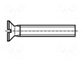 Screw; M6x16; 1; Head: countersunk; slotted; 1.6mm; polyamide; white BOSSARD B6X16/BN1066