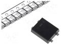 Bridge rectifier: single-phase; 200V; If: 0.5A; Ifsm: 25A; MBFL; SMT DC COMPONENTS B05DF