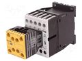 Contactor: 3-pole; NO x3; Auxiliary contacts: NC x2,NO,NO + NC EATON ELECTRIC DILMS7-R23-110VAC