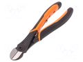 Pliers; side,cutting; 180mm; ERGO® BAHCO SA.21HDG-180