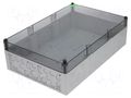 Enclosure: junction box; X: 300mm; Y: 450mm; Z: 132mm; polycarbonate SPELSBERG AKI-3-T