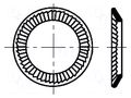 Washer; conical; M6; D=10mm; h=1.2mm; A2 stainless steel; BN 20041 BOSSARD B6/BN20041