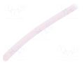 Insulating tube; silicone; transparent; -50÷200°C; Øint: 3mm FAVIER GES-3-TR-100