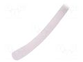 Insulating tube; silicone; transparent; -50÷200°C; Øint: 8mm FAVIER GES-8-TR-100