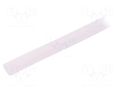 Insulating tube; silicone; transparent; -50÷200°C; Øint: 4mm FAVIER GES-4-TR-100