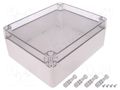 Enclosure: multipurpose; X: 220mm; Y: 270mm; Z: 106mm; INDUSTRIAL ELEKTRO-PLAST NASIELSK EPN-2719-01