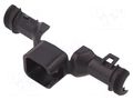 Cable holder; female; PIN: 6; straight; DT DEUTSCH 1011-239-0605