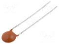 Capacitor: ceramic; 22pF; 50V; ±10%; THT; 2.54mm SR PASSIVES CC-22