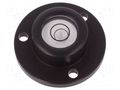 Spirit level; mounting flange, for bolting surface; H: 11mm ELESA+GANTER GN2277-ALS-30-K30A