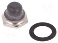Cap; -20÷50°C; neoprene rubber; Actuator colour: black APEM U31