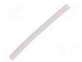 Insulating tube; silicone; transparent; -50÷200°C; Øint: 1mm FAVIER GES-1-TR-10