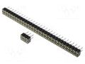 Connector: pin strips; socket; female; PIN: 18; straight; THT; 2x9 CONNFLY DS1002-01-2X09V13