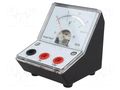 Voltmeter; 0÷3V,15V; 90x106x103mm; 2%; Meter: analogue; 50Ω PEAKTECH PKT-P205-05