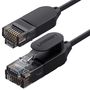 Ugreen cable internet network cable Ethernet patchcord RJ45 Cat 6A UTP 1000Mbps 1m black (70332), Ugreen 6957303873326 6957303873326