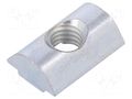 Nut; for profiles; Width of the groove: 6mm; steel; zinc; T-slot FATH FA-096286