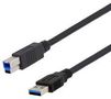 USB CORD, 3.0 TYPE PLUG A-B, 4.9FT U3A00013-105M