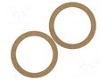 Spacer ring; MDF; 130mm; 2pcs. BASSER MDF.UNI17