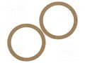 Spacer ring; MDF; 165mm; 2pcs. BASSER MDF.UNI11