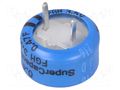 Supercapacitor; THT; 0.47F; 3.5VDC; -20÷80%; Body dim: Ø13x7.5mm KEMET FGH0V474ZF